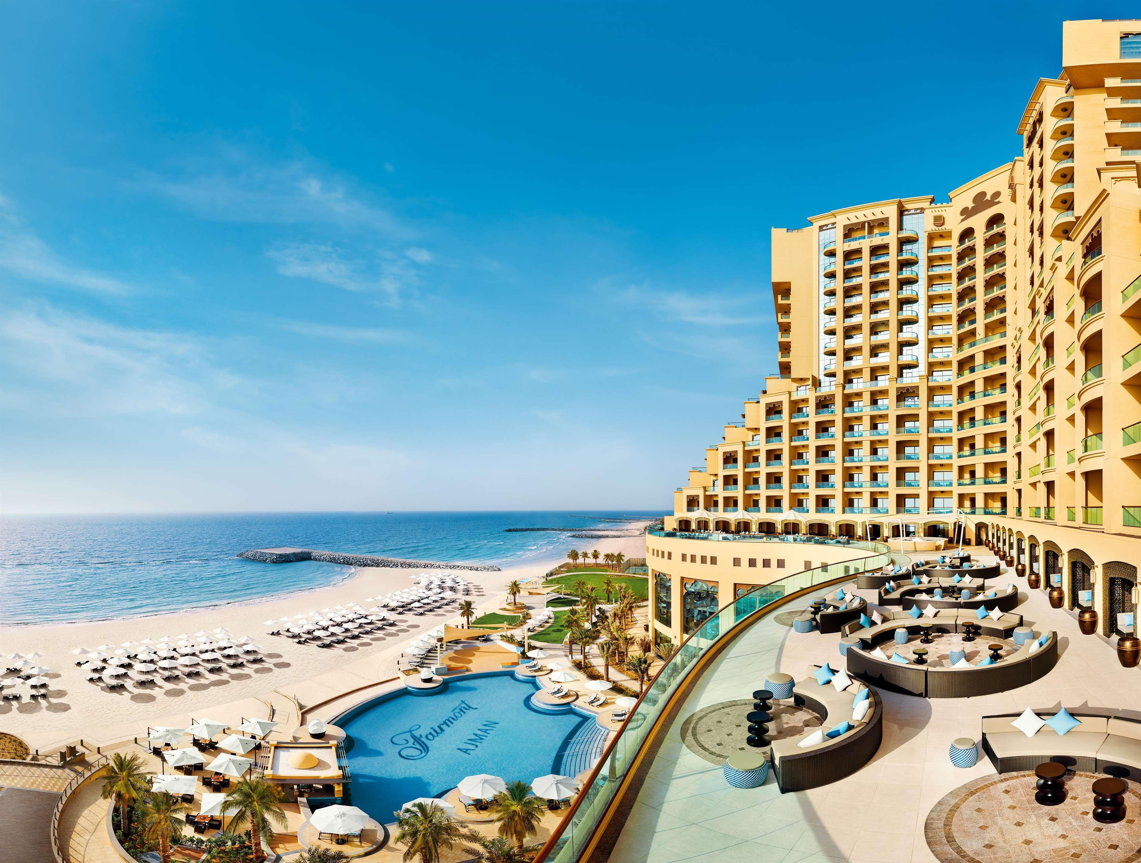 Fairmont Ajman Hotel Ngoại thất bức ảnh The resort's beach