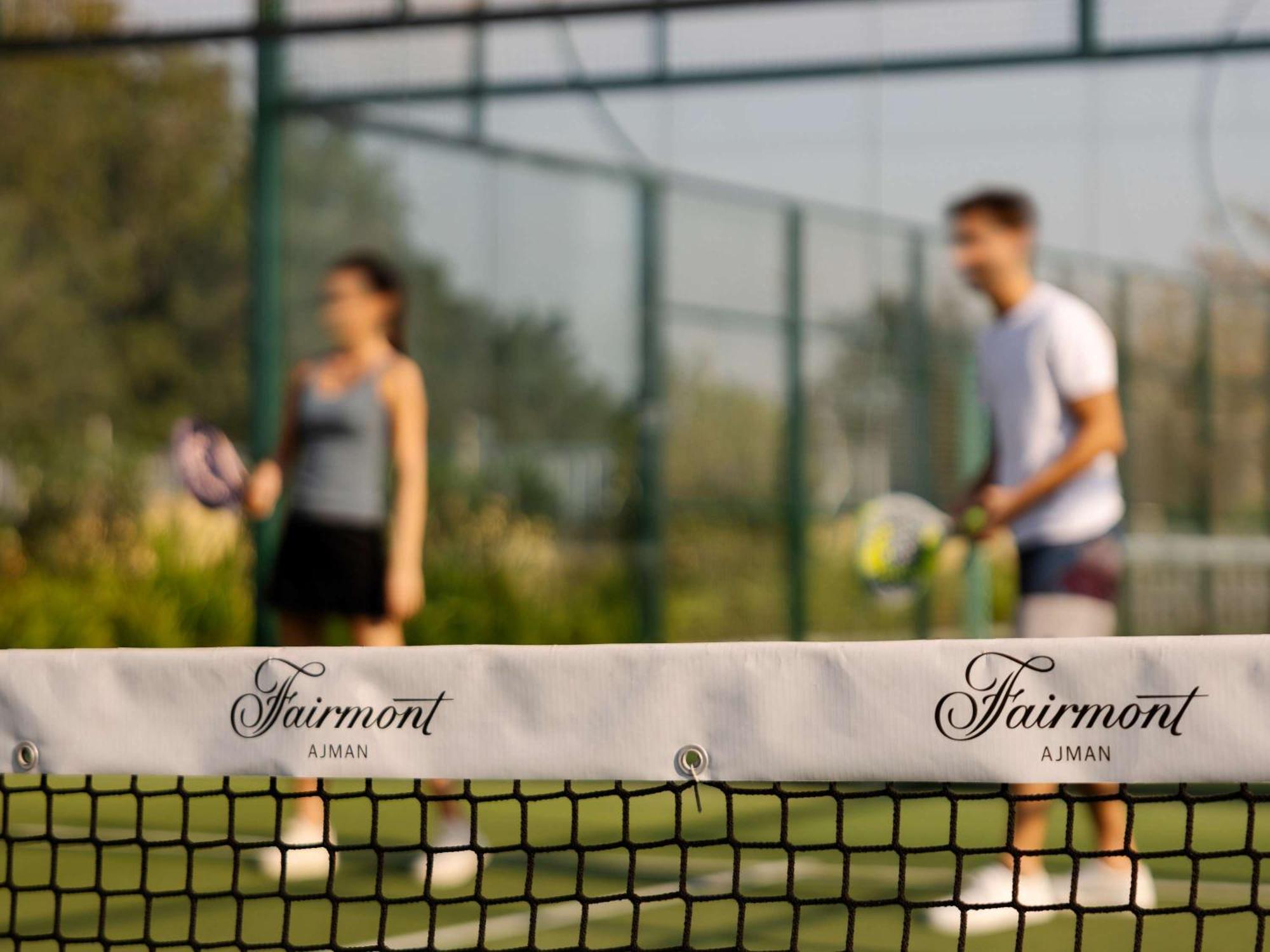 Fairmont Ajman Hotel Ngoại thất bức ảnh Tennis at Fairmont Ajman
